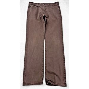 AG‎ Adriano Goldschmied Jeans Men 33x32 Brown the Graduate Straight